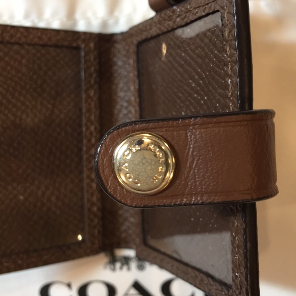 COACH Sign Canvas Picture Frame Bag Charm/Key Ring - Picture 8 of 8